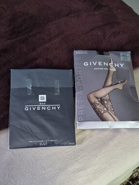 Givenchy Black Hosiery & Packaging Set